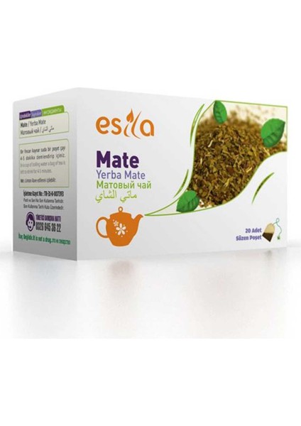 Mate Çayı 20 Li.