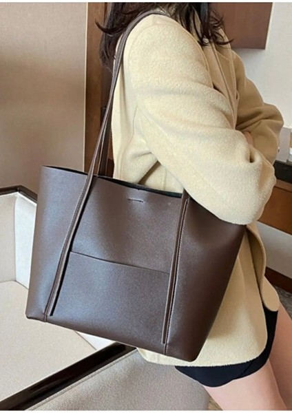 Fre Ön Cepli Mıknatıs Kapaklı Cüzdan Detaylı Kadın El Kol ve Omuz Çantası