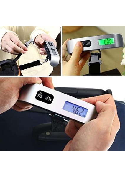 Dijital Ekranlı Valiz Kilo Ölçücü Hassas Valiz Tartısı (4741) indirimleri