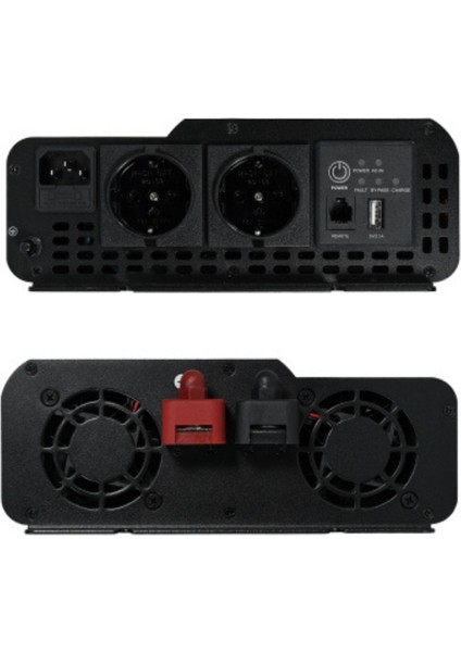 12V Volt - 1000W Watt Ats Ups Şarjlı Tam Sınüs Inverter ( Ekranlı ) indirimleri