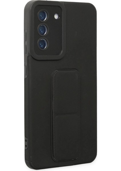 Samsung Galaxy S21 Fe Kılıf Mega Standlı Silikon - Siyah fiyatları