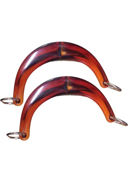 Çanta Sapı Ay Kahverengi 17 cm