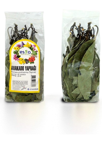 Poşet Avakado Yaprağı 25 Gr.