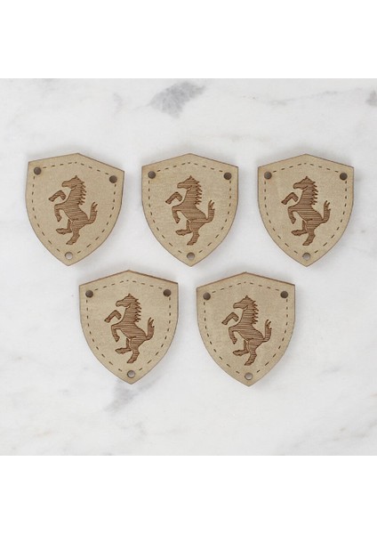 Crafts Figürlü Deri Arma 5 Adet - 1582