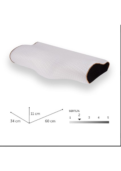 Visco Ortopedik Boyun Destek Yastığı,boyun fıtığı-düzleşmesi yastığı YEDEK KILIF HEDİYELİ modelleri