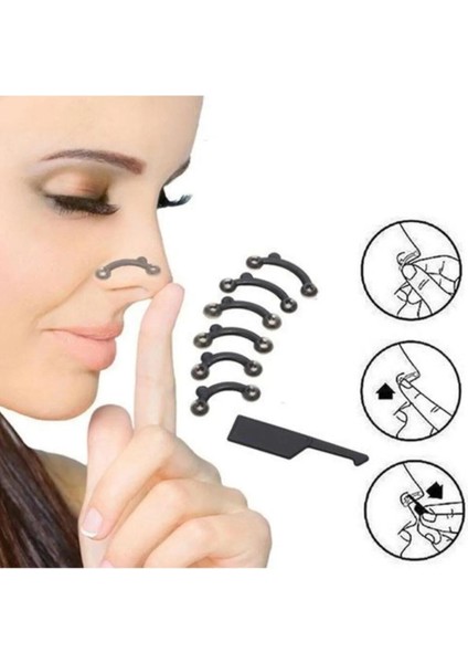 Burun Kaldırma Burun Düzleştirme Aparatı 6 Adet Burun Kaldırma Aparatı modelleri