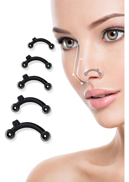 Burun Kaldırma Burun Düzleştirme Aparatı 6 Adet Burun Kaldırma Aparatı