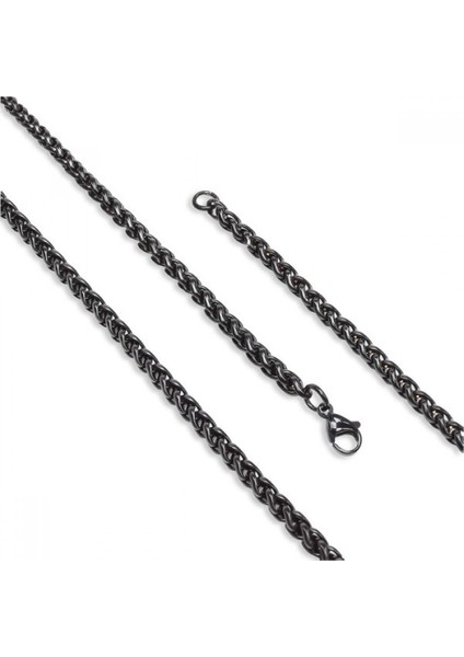 Erkek Çelik Zincir Kolye 4mm