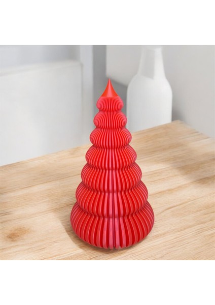 🎄 Spiral Yılbaşı Ağacı – Modern Dekor Tasarımı | Kabuk Factory Tasarımı