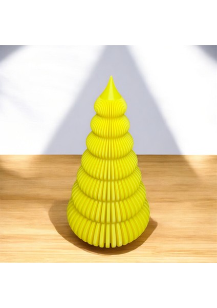 🎄 Spiral Yılbaşı Ağacı – Modern Dekor Tasarımı | Kabuk Factory Tasarımı modelleri