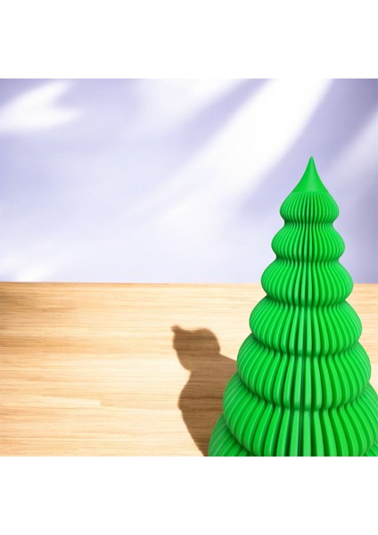 🎄 Spiral Yılbaşı Ağacı – Modern Dekor Tasarımı | Kabuk Factory Tasarımı fırsatları