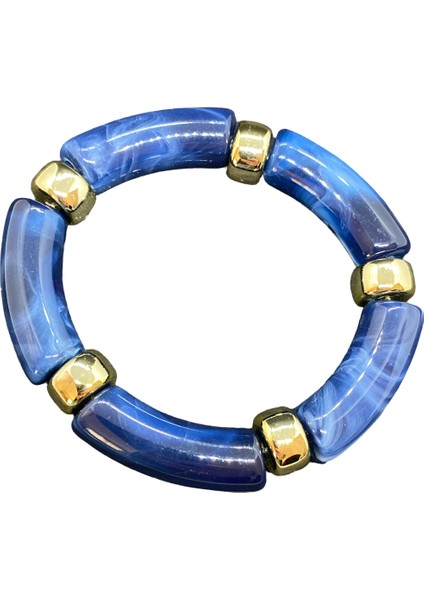 Renk Seçeneklerde Elastik Akrilik Esaslı Harika Bileklik