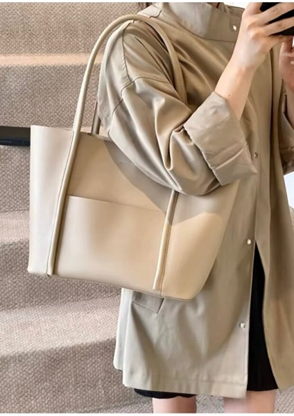 Fre Ön Cepli Mıknatıs Kapaklı Cüzdan Detaylı Kadın El Kol ve Omuz Çantası Vizon fiyatları