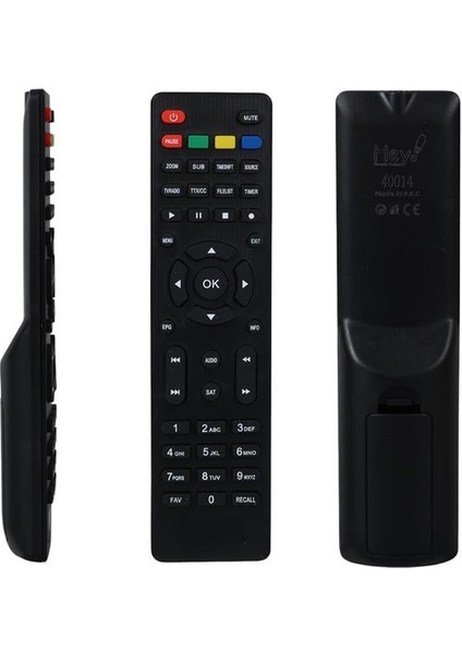 Mersat Star - Yumatu Hd - Citybox Hd - Mersat Marginal Uydu Kumandası (Pause Tuşu Kırmızı)