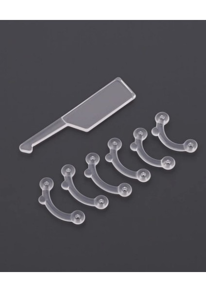 Şeffaf Burun Kaldırma Aparatı, 6 Adet Şefaf Renk Burun Kaldırma, Burun Kaldırma Aparatı