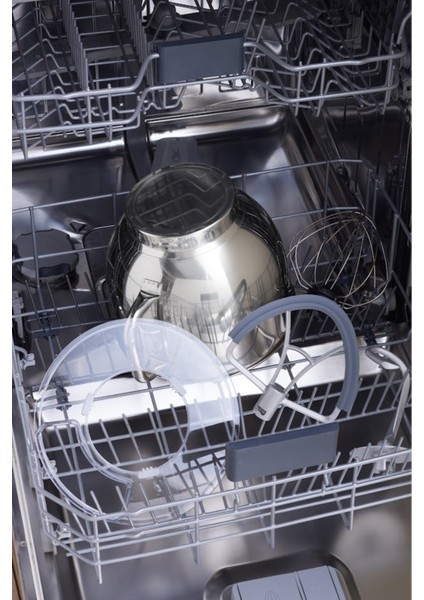 7 Litre Paslanmaz Çelik Kulplu Hazne Dijital Kontrol Premıum Döküm Gövde 1800W Kıyma-Sucuk Makinesi & Mutfak Şefi