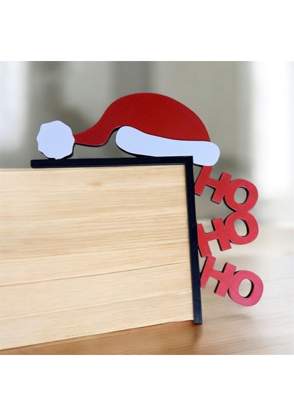🎄 Noel Temalı Ho Ho Ho Çerçeve Köşe Aksesuarı – 3D Baskı | Kabuk Factory Tasarımı
