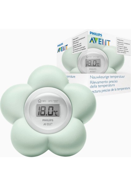 Avent Dijital Termometre SCH480/00, Banyo ve Oda Sıcaklık Ölçer