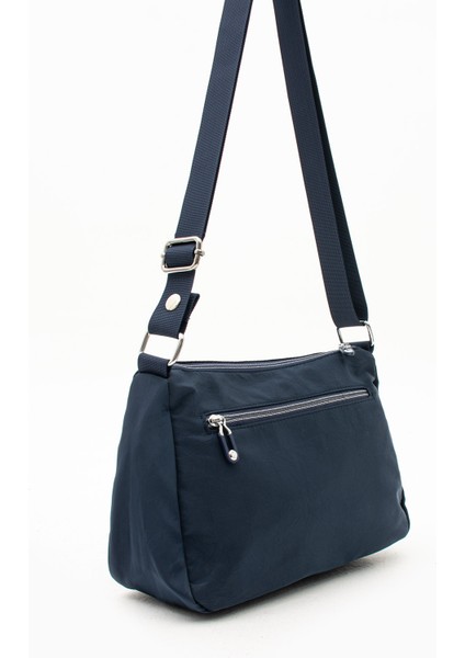 Sanmorris Glc Kadın 4009 Suya Dayanıklı Paraşüt Kumaş 5 Gözlü Siyah Renkli Çapraz Askılı El ve Omuz Çantası indirimleri