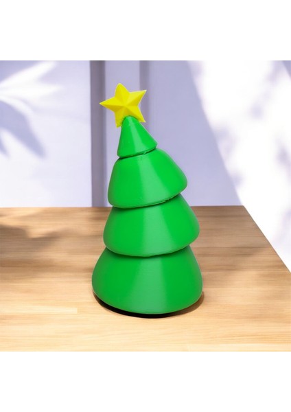 🎄 Modüler Yılbaşı Ağacı – 3D Baskı Modern Dekor | Kabuk Factory Tasarımı