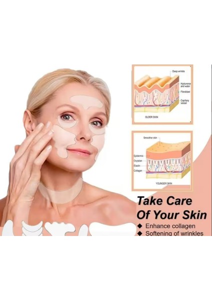 11 Adet Silikon Kırışıklık Düzleştirici, Tekrar Kullanılabilir Silikon, Kırışıklık Düzleştirici Yama Alın Göz Yüz ve Cilt Bakım fiyatları