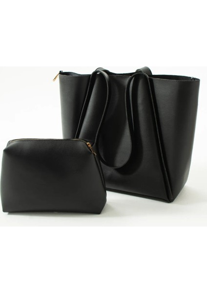 Kadın Moa Model Büyük Boy Yavrulu Mıknatıs Kapaklı El&kol&omuz Çantası