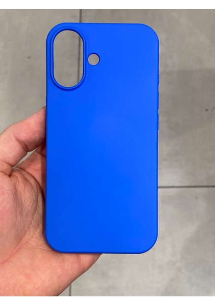 Iphone 16 Uyumlu Içi Kadife Koruyucu Lansman Silikon Kılıf
