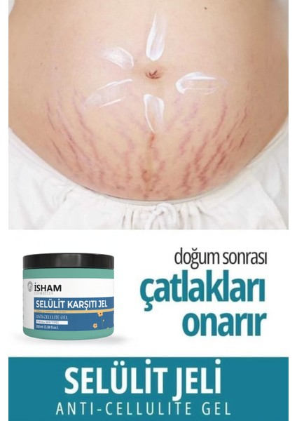 Inceltici , Sıkılaştırıcı, Selülit ve Çatlak Giderici Vücut Şekillendirici Jel 250 ml modelleri