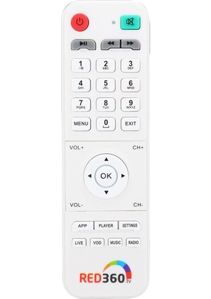 RED360 Ipbox Uydu Alıcı Kumandası