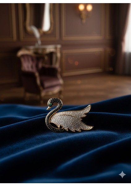 Kadın Kuğu Broş modelleri