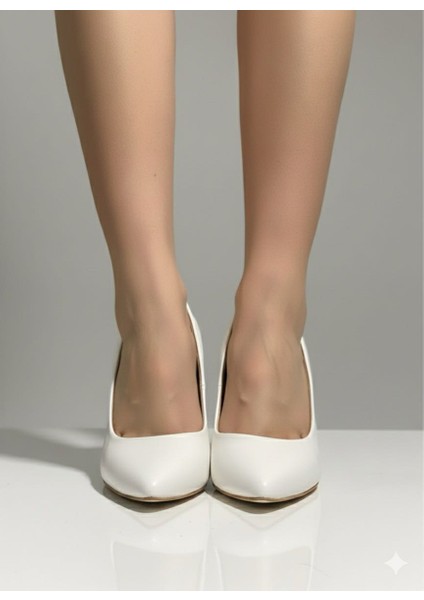 Kadın Beyaz Yüksek Topuklu Ayakkabı fiyatları
