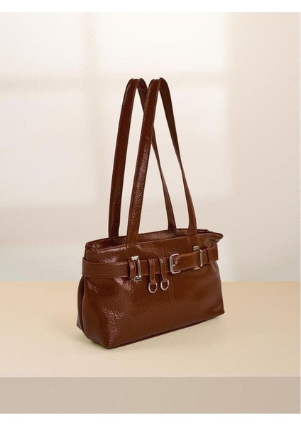 Kadın Vintage Kemer Detaylı Tokalı Günlük ve Ofis El & Kol Çantası modelleri