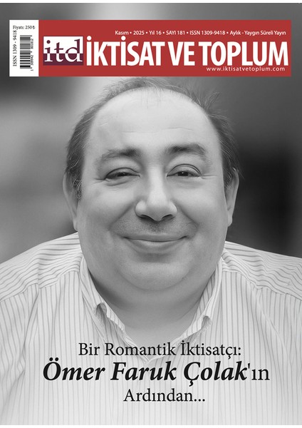 Iktisat ve Toplum Dergi 181.SAYI Kasım 2025