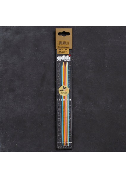 Addi Colibri 3,25MM 20CM Renkli Çorap Şişi - 204-7