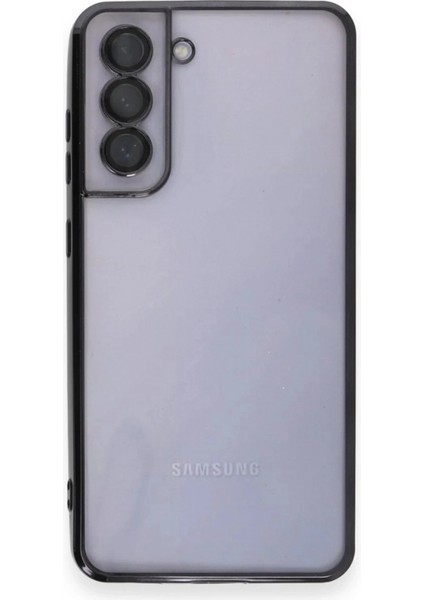 Samsung Galaxy S21 Fe Kılıf Lensli Silikon - Siyah fiyatları