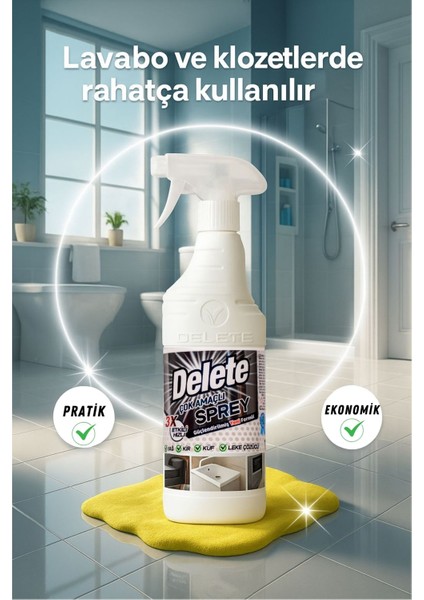 Etkili Çok Amaçlı Temizlik Spreyi, Yağ, Kir ve Leke Çözücü, Derinlemesine Temizlik Için 2 x 1 Litre modelleri