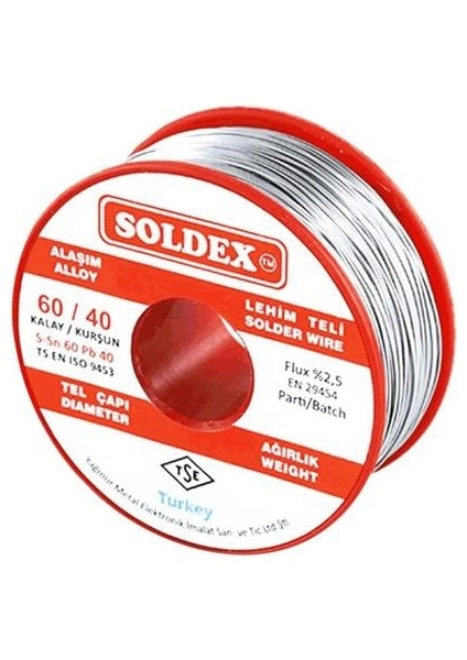 Soldex 200 gr Lehim 0,50 mm