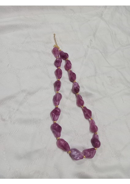 Mor Kaya Modeli Kolye fırsatları