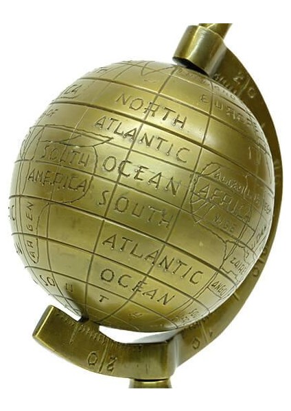 Yerküre Dünya Antik Bronz Dekoratif Hediyelik indirimleri