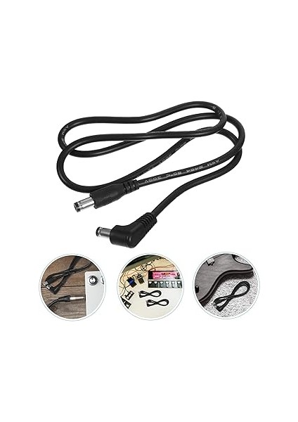 2 Adet Kordon Etkileyici Güç Kablosu Dc Etkileyici Kablo Adaptörü Güç Kablosu Müzik Aletleri Kablosu Müzik Aleti Yama Kablosu Dc Etki Güç Kablosu Adaptör Kablosu Siyah Pvc fırsatları