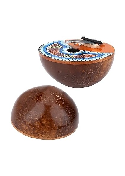 Cevizi Kabuğu Mbira Taşınabilir Parmak Başparmak Piyano Müzik Aleti Anahtar Ayarlanabilir 7 Yaratıcı Müzik Eğitimi Çocuklar Için Afrika Tarzı fiyatları