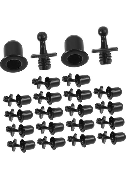 20 Set Hoparlör Grill Kelepçeleri Hoparlör Mesh Tutucular Ses Izgara Tutucular Için Plastik Çıtçıt Düğmesi Akustik Mesh Clips