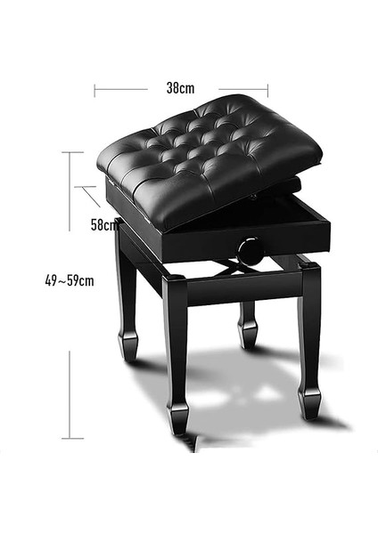 Bölmeli Ayarlanabilir Piyano Tezgahı Masif Ahşap Tabure Ev Egzersizleri Için Mükemmel Müzisyenlerin Olması Gerekenler Yüksekliği Ayarlanabilir Şık Tasarım Tek Beden Herkese Uyar modelleri