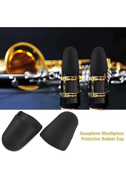 Veiyi 2 Adet Saksafon Ağızlık Kapağı, Saksafon Aksesuarı, Isırık Lastiği Klarnet, Yeni Başlayanlar Için, Klarnet fırsatları