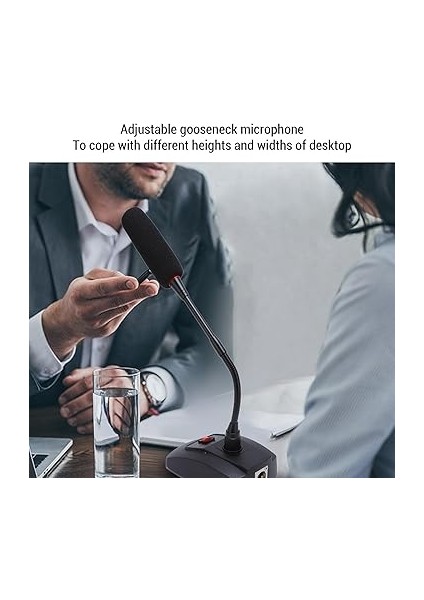 Kondenser Mikrofon, Profesyonel Kardiyoid Gooseneck Mikrofon, Masaüstü Mikrofonlar, Podyum Mikrofonu Toplantılar Için Video Konferansları Akış Dersleri modelleri