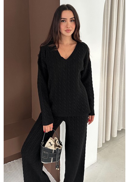 Kadın Örgü Triko Takım – Cozy Texture modelleri