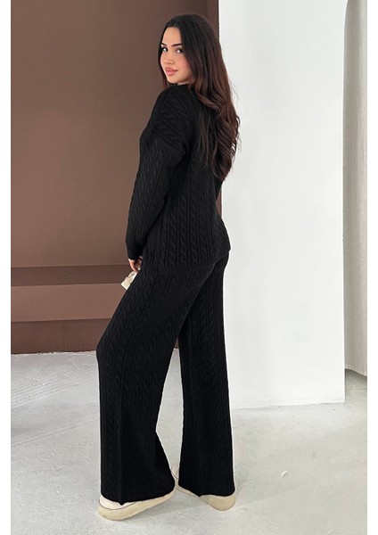 Kadın Örgü Triko Takım – Cozy Texture