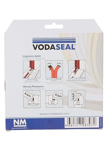 53.01.050 Kapı Pencere Izolasyon Bandı, Kendinden Yapışkanlı, Kahve fırsatları