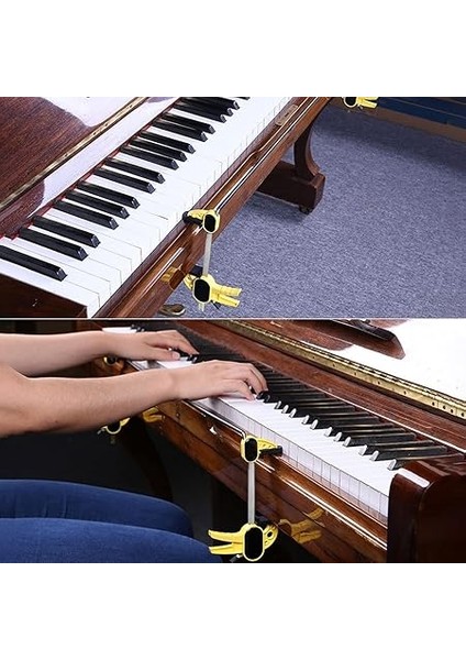 Piyano El Hareketi Ortezleri Parmak Düzeltici Bilek Destekleri Pe Hareket Düzeltici Piyano Başlangıç Seviyesi Araçları Çok Renkli fırsatları