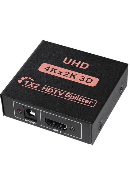 Hy-Lu2 2 Çıkışlı 4KX2K Hdmı Splitter Dağıtıcı Çoğaltıcı